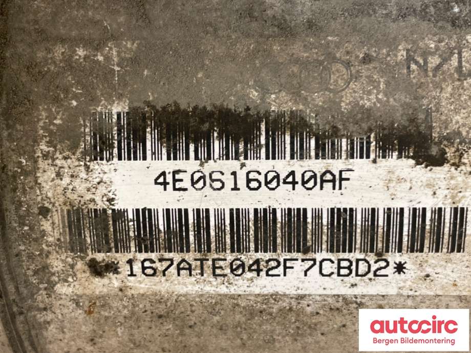 Fjærbein høyre foran til Audi A8 2003-2010 (Type II) (AUDI|4E0 616 040 AF|)