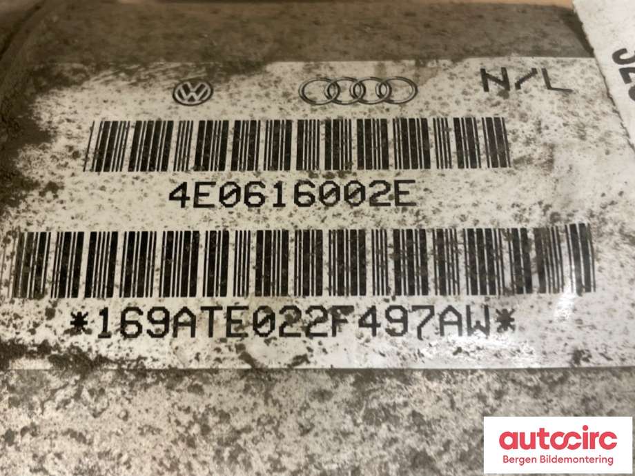 Fjærbein høyre bak til Audi A8 2003-2010 (Type II)  (AUDI|4E0 616 002 R|)