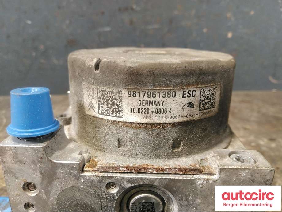 ABS sentral til Peugeot 2008 2013-2019 (Type I)  (PEUGEOT|16 173 877 80|)