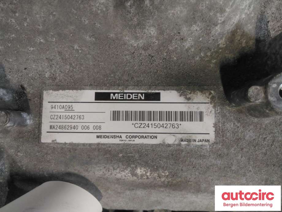 Inverter hybrid til Mitsubishi Outlander 2015-->> (Type III, Fase 2)  (MITSUBISHI|9410A099|)