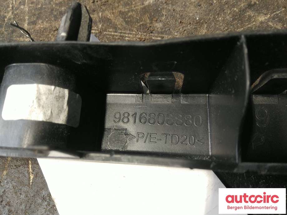 Diverse deler til Citroën Berlingo 2019-->> (Type III) (CITROEN|98 168 088 80|)
