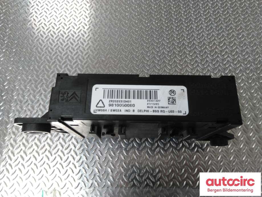 Styreenhet hengerfeste til Citroën Berlingo 2019-->> (Type III)  (CITROEN|98 371 670 80|)