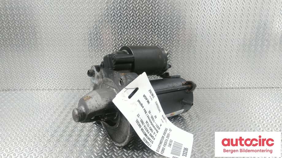 Starter diesel til Ford Fiesta 2008-2012 (Type VI, Fase 1)  (FORD|1734633|8V21-11000-AE|)