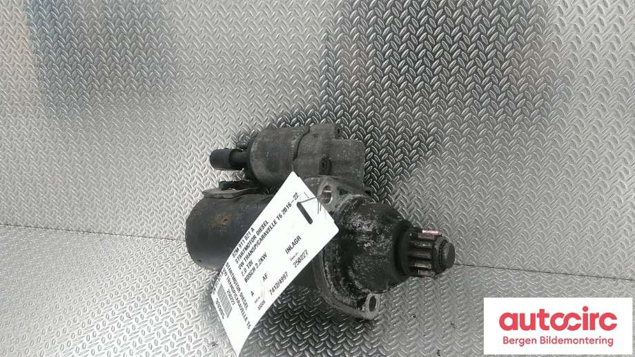 Starter diesel til VW Transporter / Caravelle 2015-2019 (T6) (T6) (VOLKSWAGEN|02M 911 021 A|)