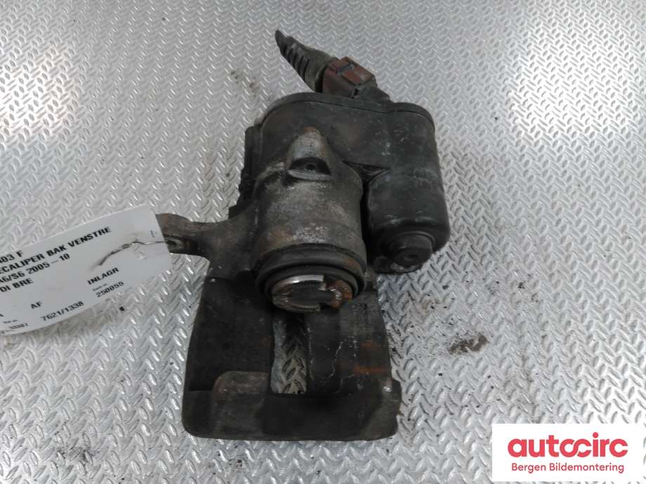 Bremsecaliper venstre bak til Audi A6 2008-2011 (Type III, Fase 2) (C6) (C6) (AUDI|4F0 615 403 F|)