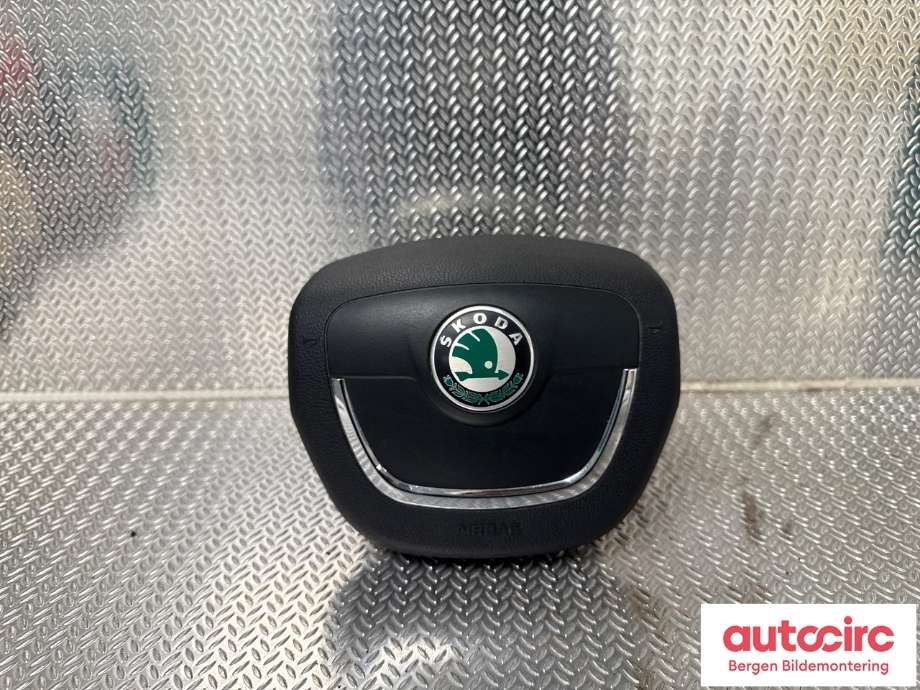Airbag rattpute til Škoda Superb 2008-2015 (Type II) (SKODA|1Z0 880 201 AK|)