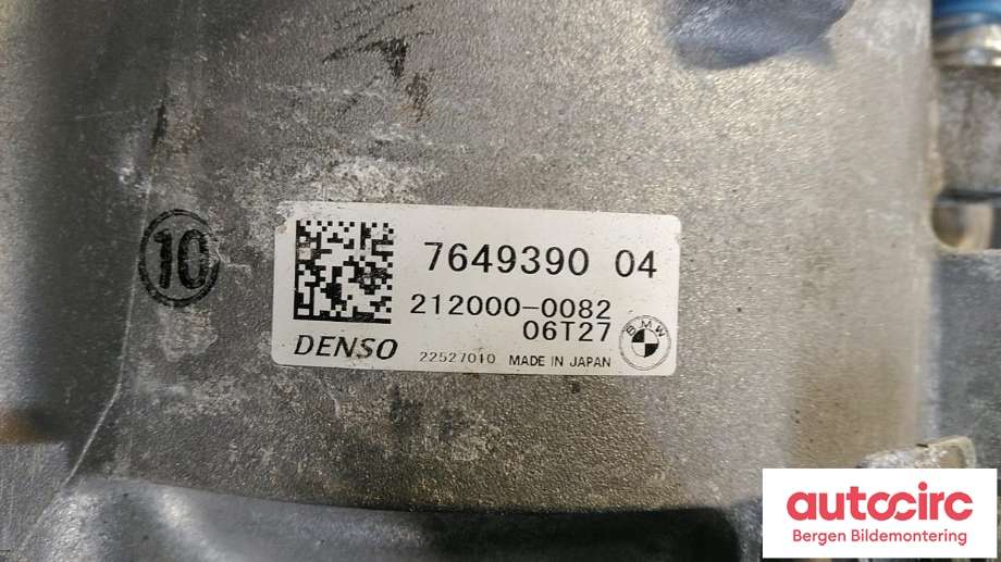 Dynamo til BMW 2-Serie 2014-2021 (F22/F23) (F22/F23) (BMW|12 31 7 649 390|)
