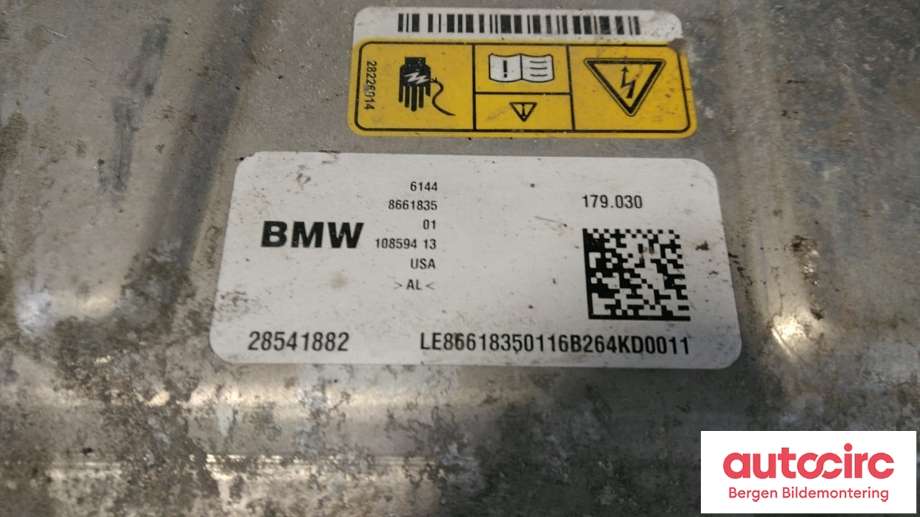 DCDC converter hybrid til BMW 2-Serie 2014-2021 (F22/F23) (F22/F23) (BMW|12 36 8 661 835|)