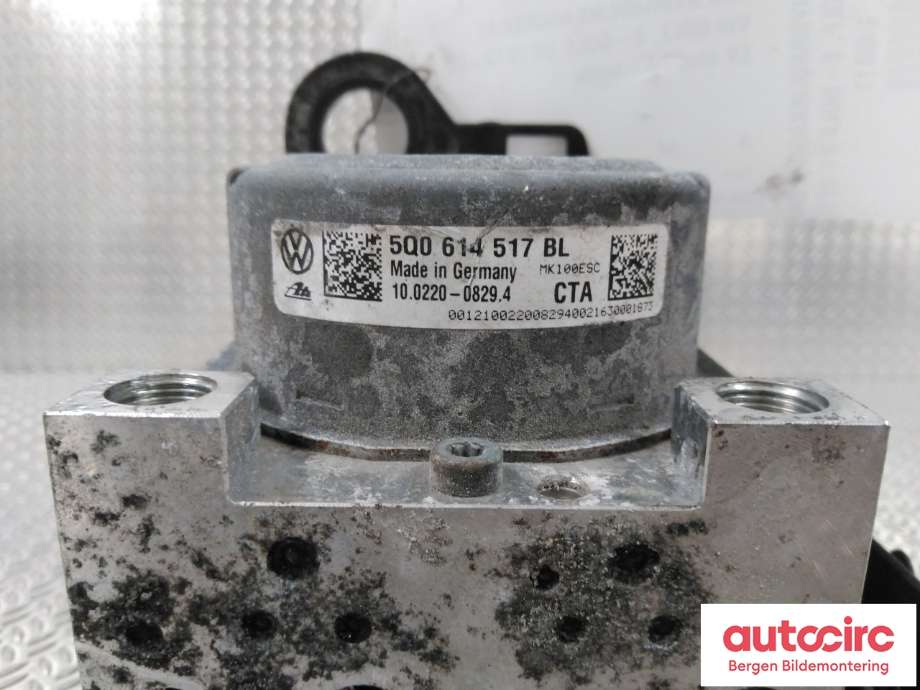 ABS sentral til VW e-Golf 2014-2017 (Fase 1)  (VOLKSWAGEN|5Q0 614 517 DB|)