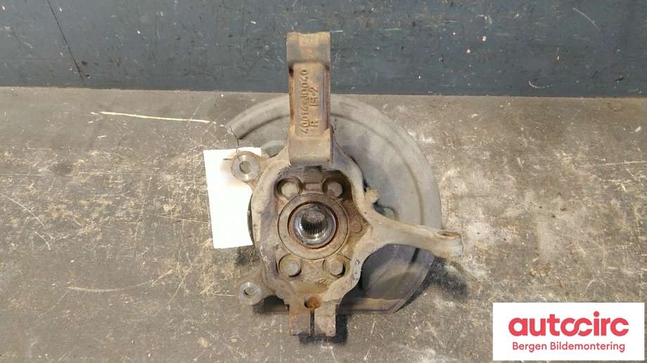 Hjulspindel høyre foran til Nissan Qashqai 2010-2014 (Type I, Fase 2)  (NISSAN|40014JD000|)