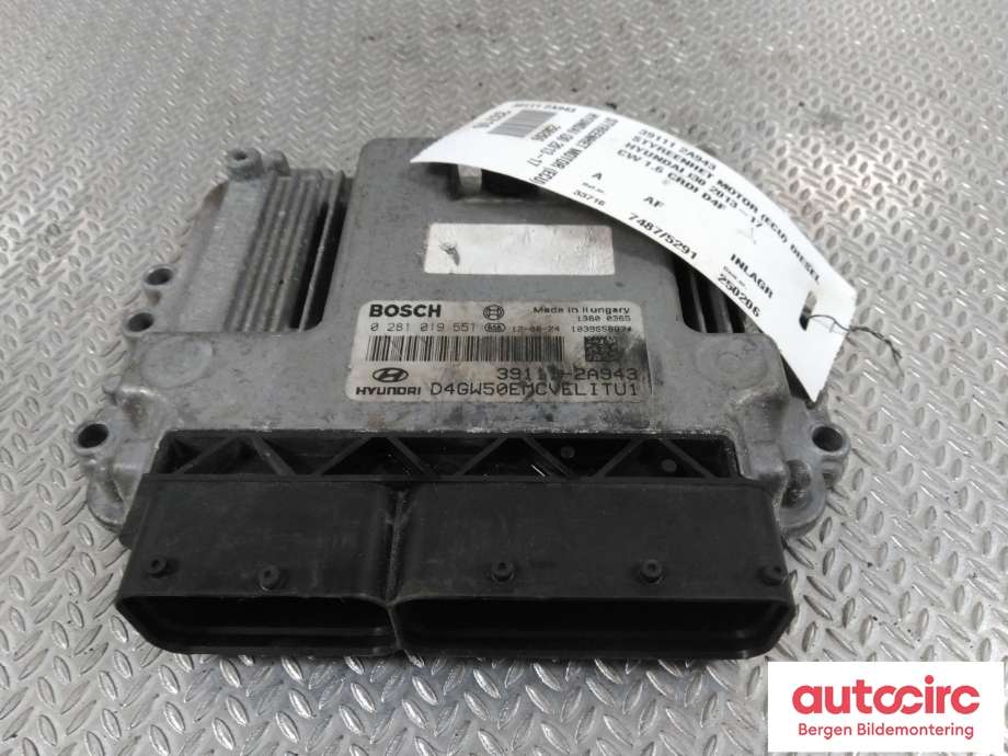 Styreenhet motor til Hyundai i30 2012-2017 (Type II) (HYUNDAI|39111 2A943|)