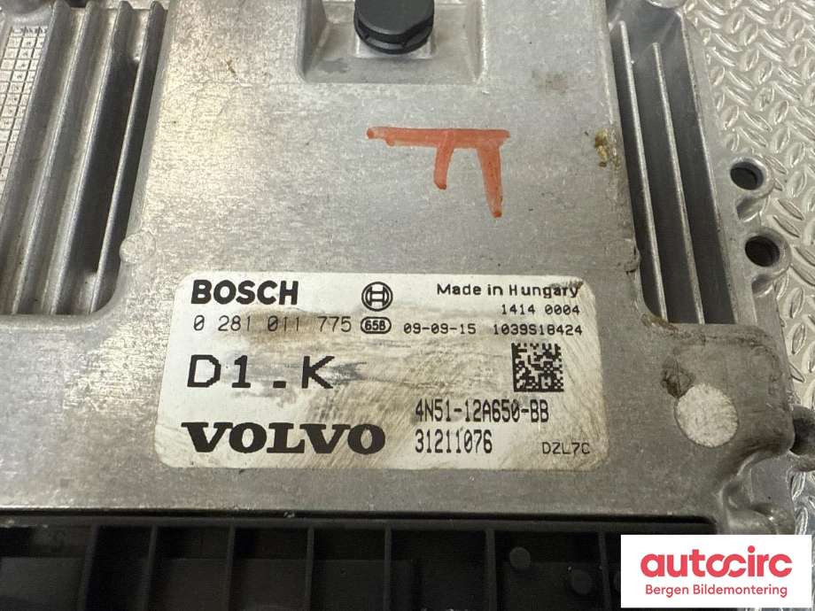 Styreenhet motor til Volvo V50 2007-2012 (Fase 2)  (VOLVO|36000595|)