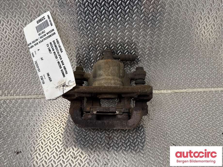 Bremsecaliper høyre bak til Nissan NV200 2010-2019  (NISSAN|440014FA0A|)