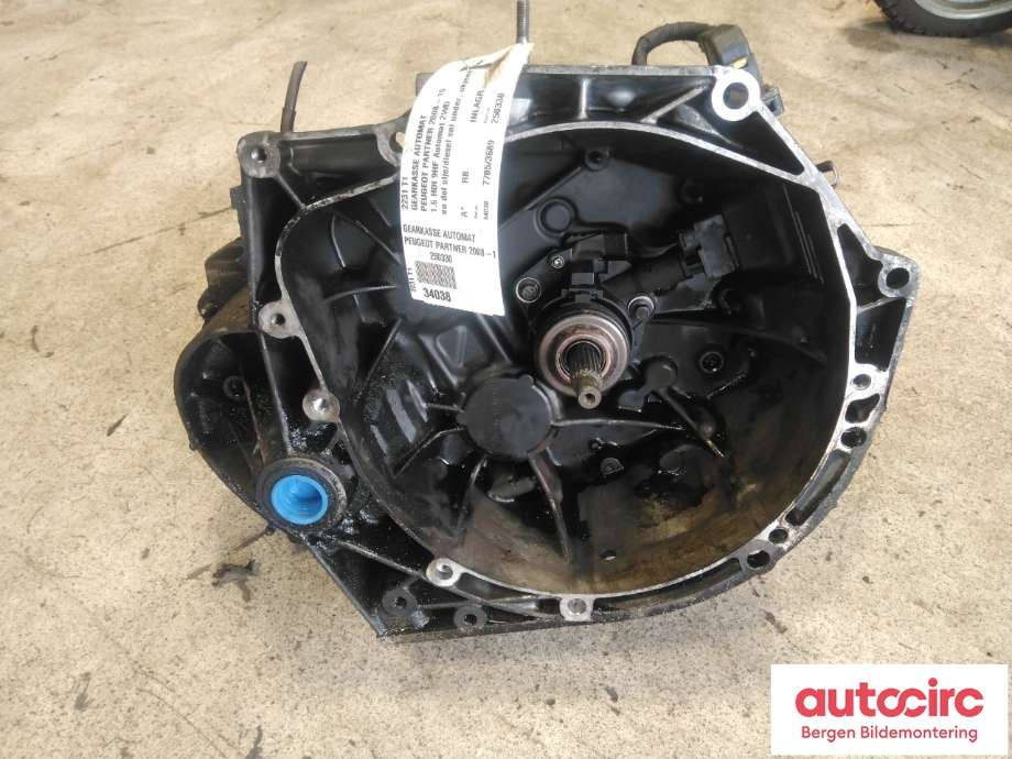 Girkasse automat til Peugeot Partner 2008-2015 (Type II, Fase 1) (PEUGEOT|2231 T1|)