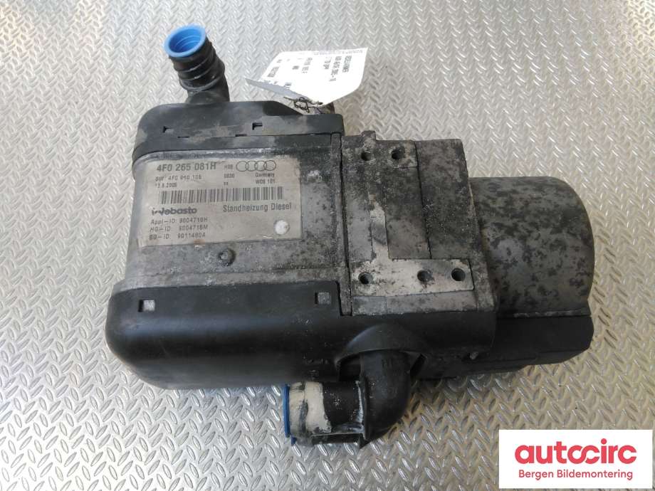 Dieselvarmer til Audi A6 2005-2008 (Type III, Fase 1) (C6) (C6) (AUDI||4F0 910 105 F|4F0 265 081 M)
