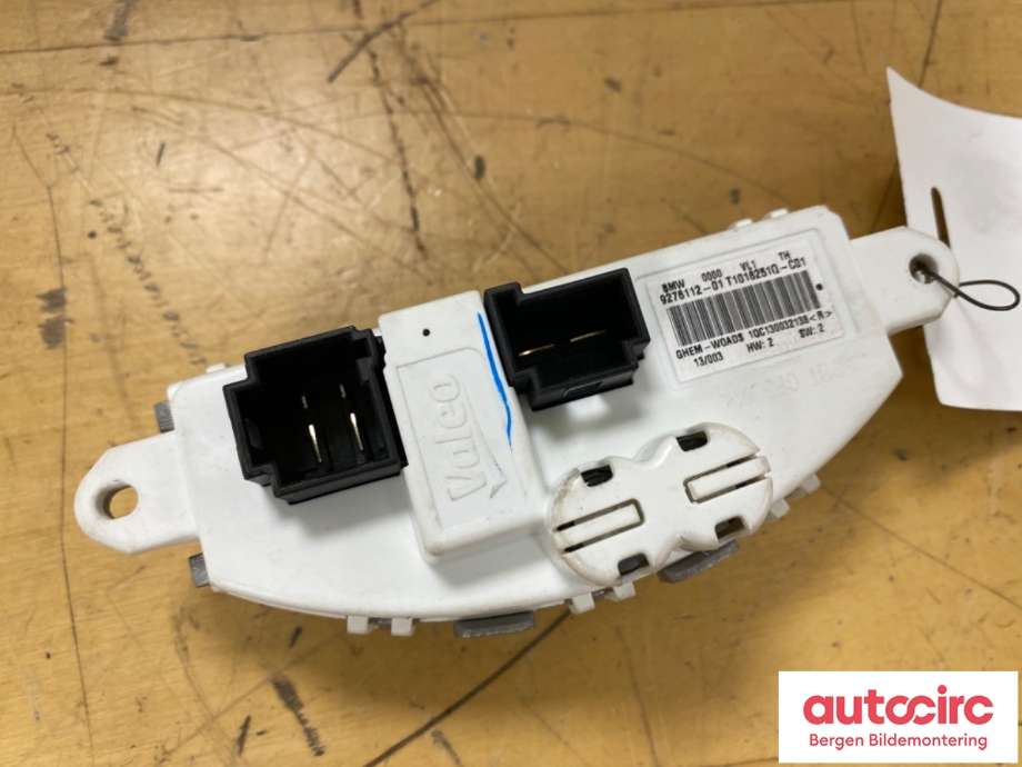 Varmeapparat motstand til BMW 1-Serie 2011-2015 (Fase 1) (F20/F21) (F20/F21) (BMW|64119276112||9276112)