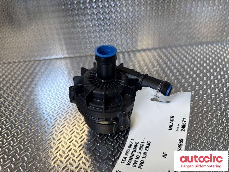Vannpumpe til VW ID.3 2020-->> (VOLKSWAGEN|1EA 965 567 L|)