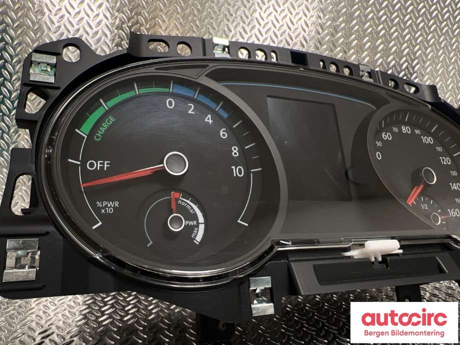 Speedometer til VW e-Golf 2014-2017 (Fase 1)  (VOLKSWAGEN|5GE 920 755 A|)