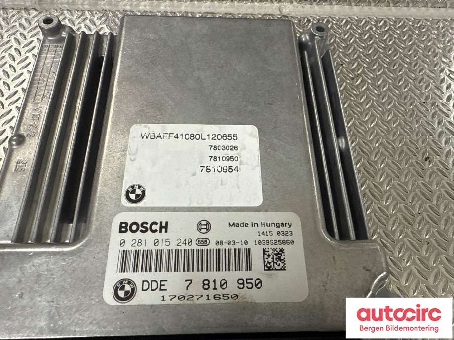 Styreenhet motor til BMW X5 2007-2013 (E70) (E70) (BMW|13 61 7 810 950|)