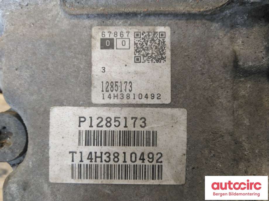Girkasse automat til Volvo XC70 2014-2016 (Type II, Fase 2) (VOLVO|36050945|)