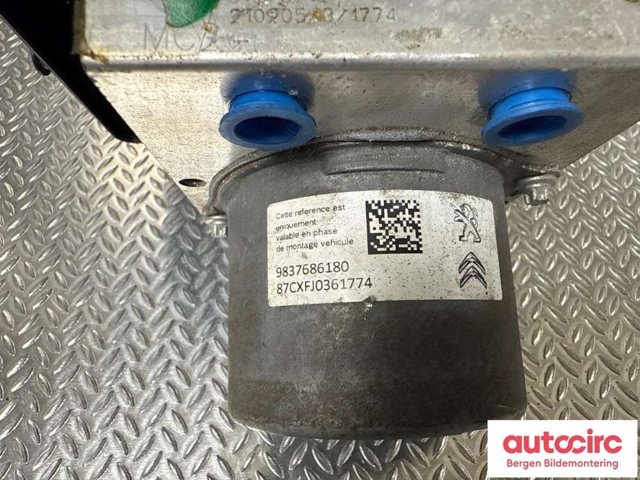ABS sentral til Peugeot 208 2019-->> (Type II)  (PEUGEOT|16 756 638 80|)