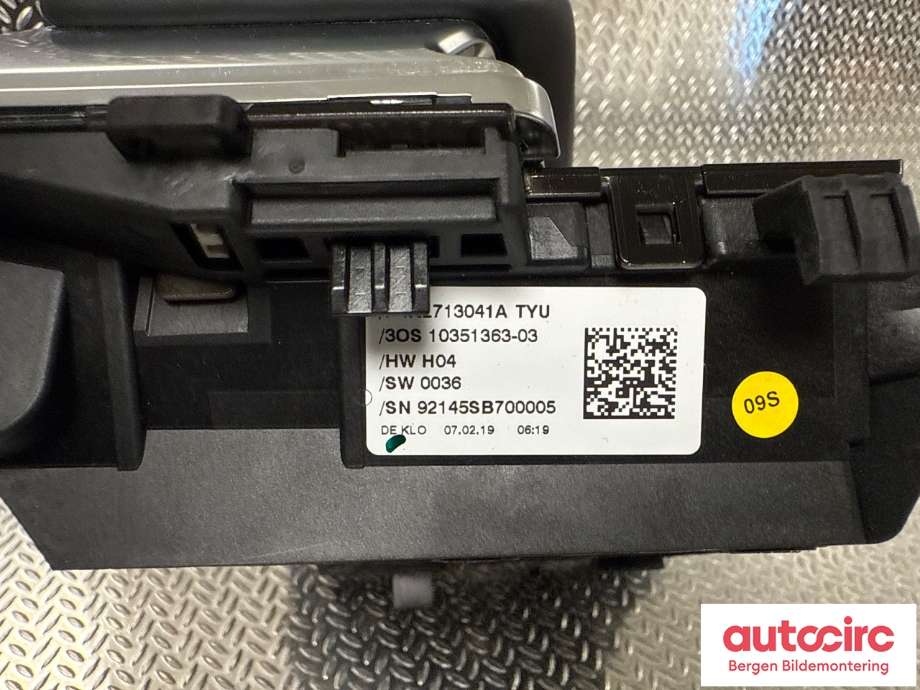 Girstang/girvelger automat til Audi e-tron 2018-->>  (AUDI|4KL 713 041 A||30S 103 513 63-03)
