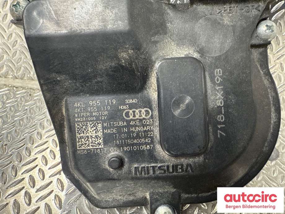 Viskermotor frontrute til Audi e-tron 2018-->>  (AUDI|4KL 955 023 B|4KL 955 023|4KL 955 119)