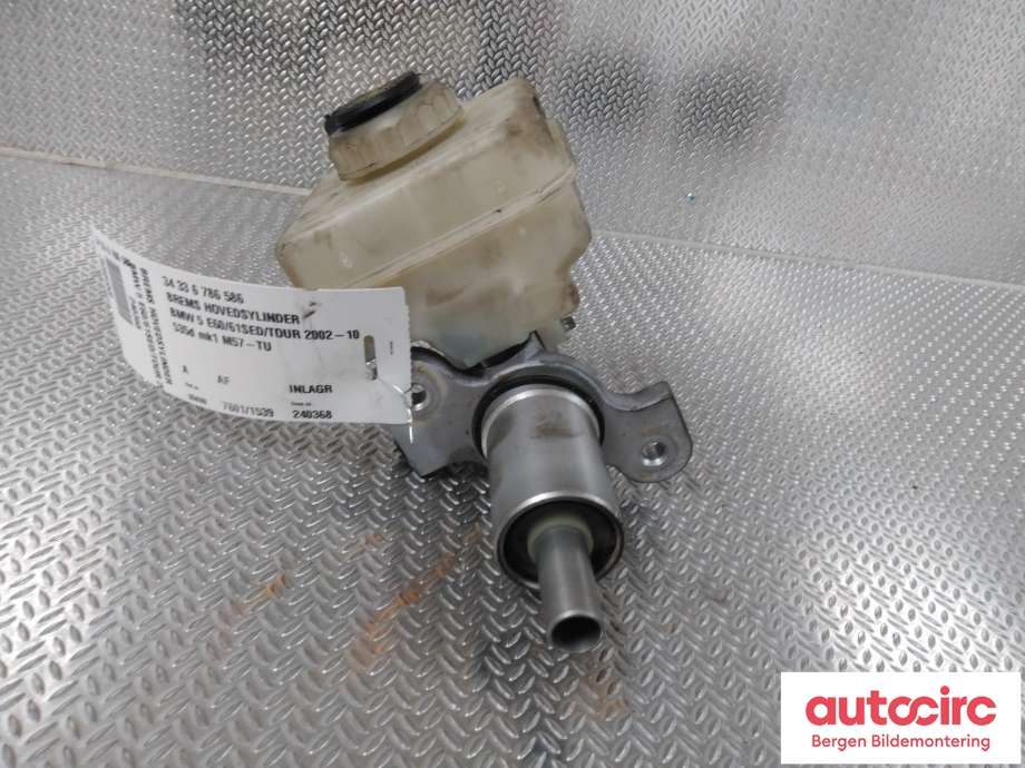 Bremsepumpe hoved til BMW 5-Serie 2003-2010 (E60/E61) (E60/E61) (BMW|34 33 6 786 586|)