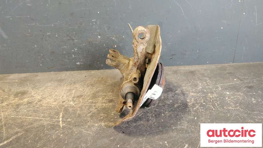 Hjulspindel høyre foran til VW Transporter / Caravelle 2009-2015 (Fase 2) (T5) (T5) (VOLKSWAGEN|7H8 407 258 C|)