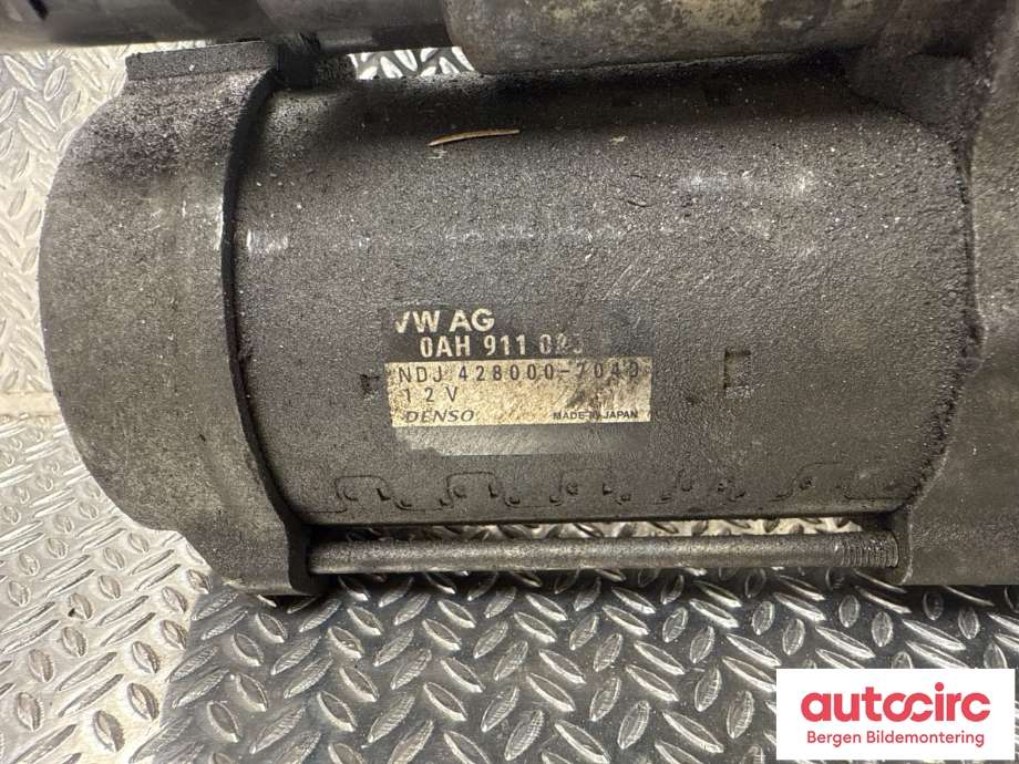Starter til Audi A3 2009-2012 (Type II, Fase 2)  (AUDI|0AH 911 023 G|0AH 911 023 F|)