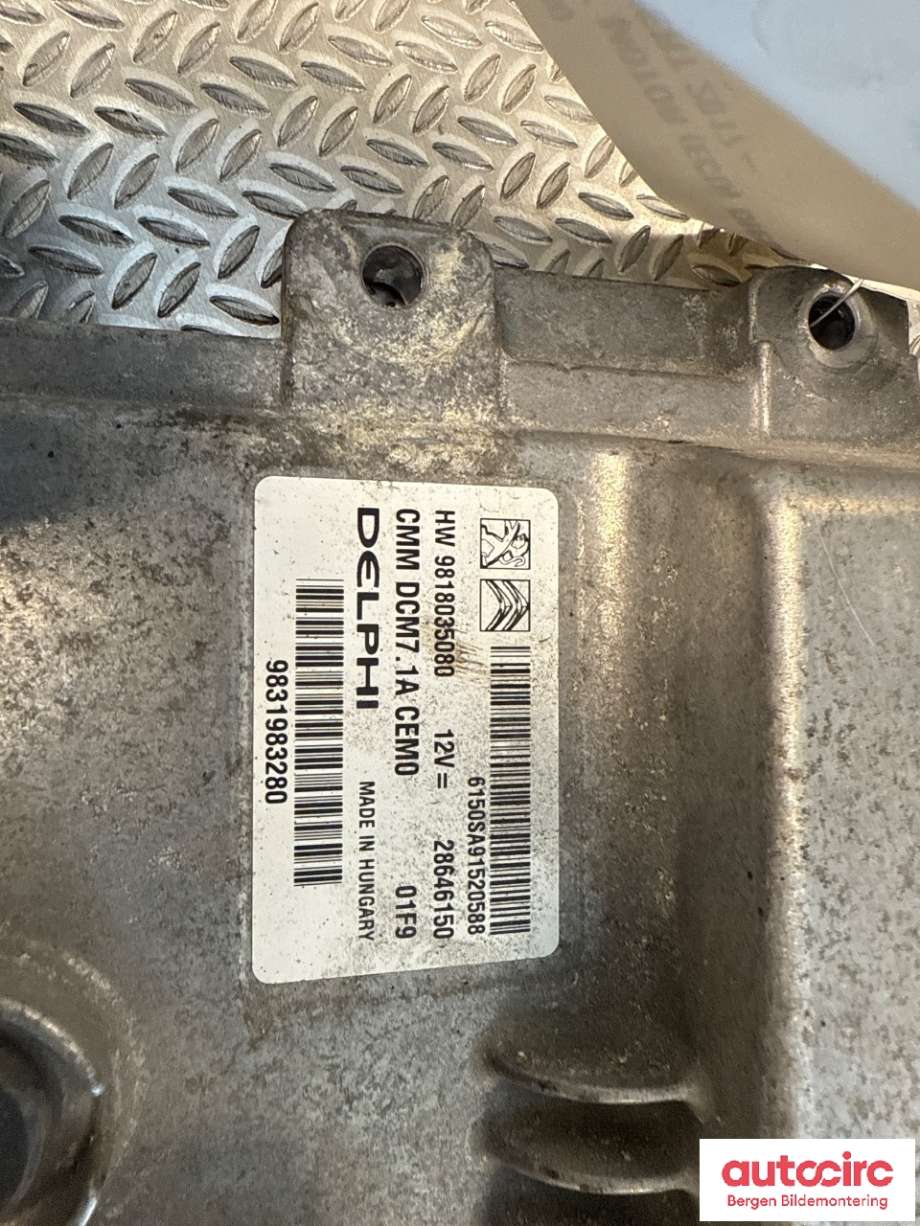 Styreenhet motor til Peugeot Expert 2016-->> (Type III) (PEUGEOT|16 796 029 80|)
