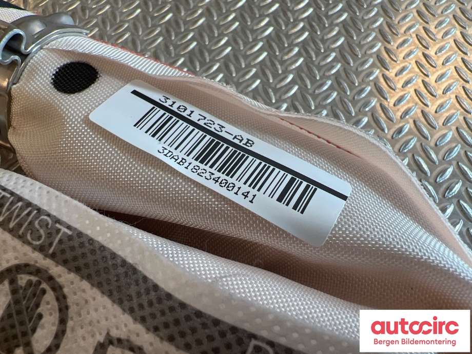 Airbag gardin høyre til Jaguar I-PACE 2018-->>  (JAGUAR|T4K5749|J9D314K159BD|)