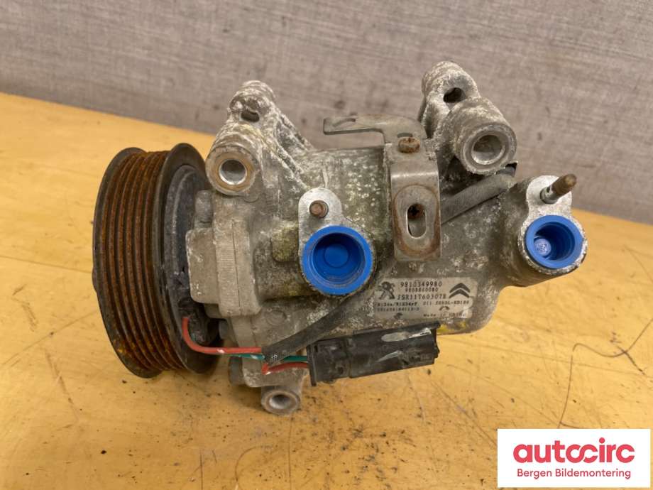 Aircondition kompressor til Toyota Proace 2016-->> (Type II)  (TOYOTA|SU001A7752|1617989180|9830148880)