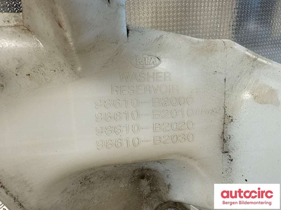 Spylertank til Kia Soul 2014-2019 (Type II)  (KIA|98621B 2100|)