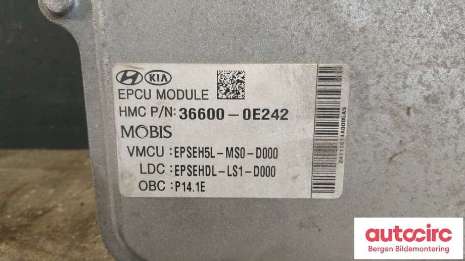 Inverter elbil til Kia Soul 2014-2019 (Type II)  (KIA|91875E 4010|)
