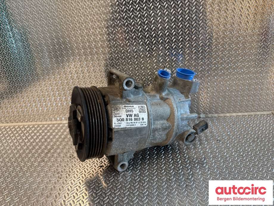 Aircondition kompressor til Škoda Octavia 2017-2020 (Type III, Fase 2)  (SKODA|5Q0 816 803 D|5Q0 816 803 B|)