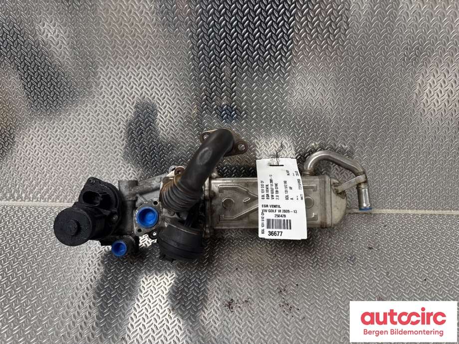 EGR-ventil til VW Golf VI 2008-2012 (VOLKSWAGEN|03L 131 512 CF|03L 131 512 DQ|)