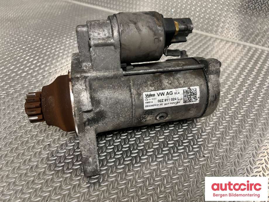 Starter diesel til Škoda Octavia 2013-2016 (Type III, Fase 1) (SKODA|02Z 911 024 L|)