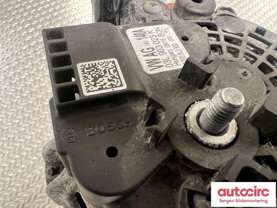 Dynamo til Škoda Octavia 2013-2016 (Type III, Fase 1)  (SKODA|03L 903 023 K|)