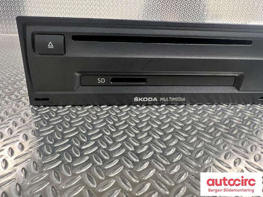 Bilstereo til Škoda Octavia 2013-2016 (Type III, Fase 1) (SKODA|5E0 035 842 A|)