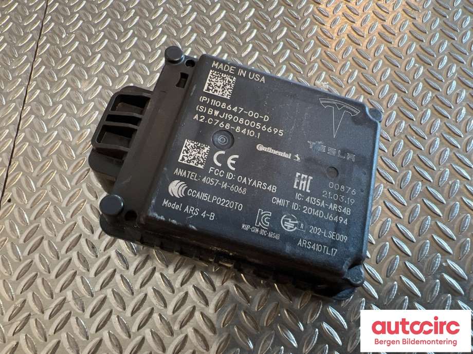 Sensor diverse til Tesla Model 3 2018-2023 (Fase 1)  (TESLA|1108647-00-D|)