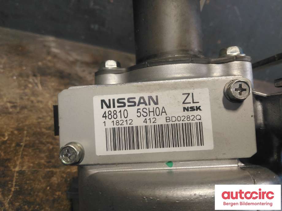 Rattaksel elektrisk servo til Nissan Leaf 2018-->> (Type II)  (NISSAN|488115SH2B|)