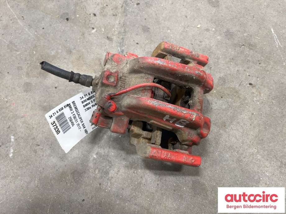 Bremsecaliper høyre bak til BMW 3-Serie 2012-2018 (F30/F31/F34) (F30/F31/F34) (BMW|34 21 6 850 858|)