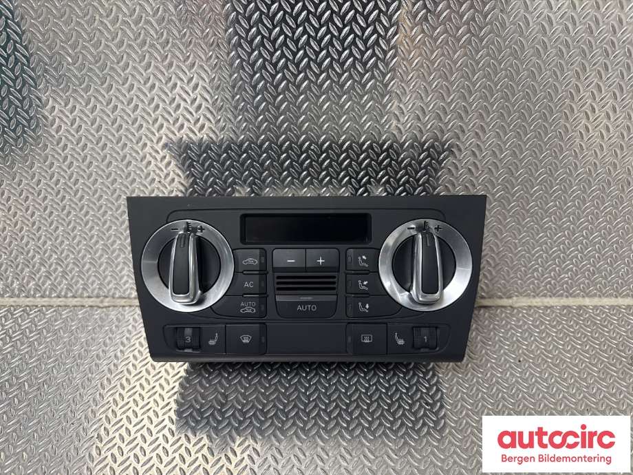 Varmeapparat betjening til Audi A3, 2009-2012 (Type II, Fase 2) (AUDI|8P0 820 043 BN)