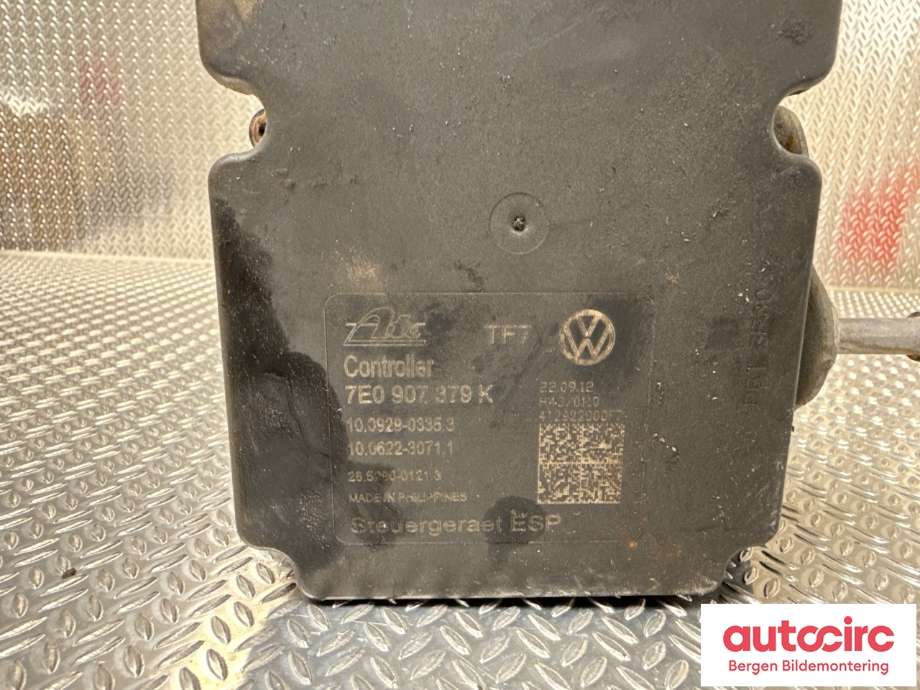 ABS sentral til VW Transporter / Caravelle 2003-2009 (Fase 1) (T5) (T5) (|7E0 907 379 K)