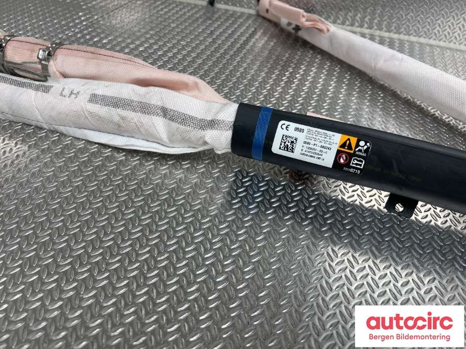 Airbag gardin venstre til Tesla Model S 2013-2016 (Fase 1)  (TESLA|1005261-00-C|)