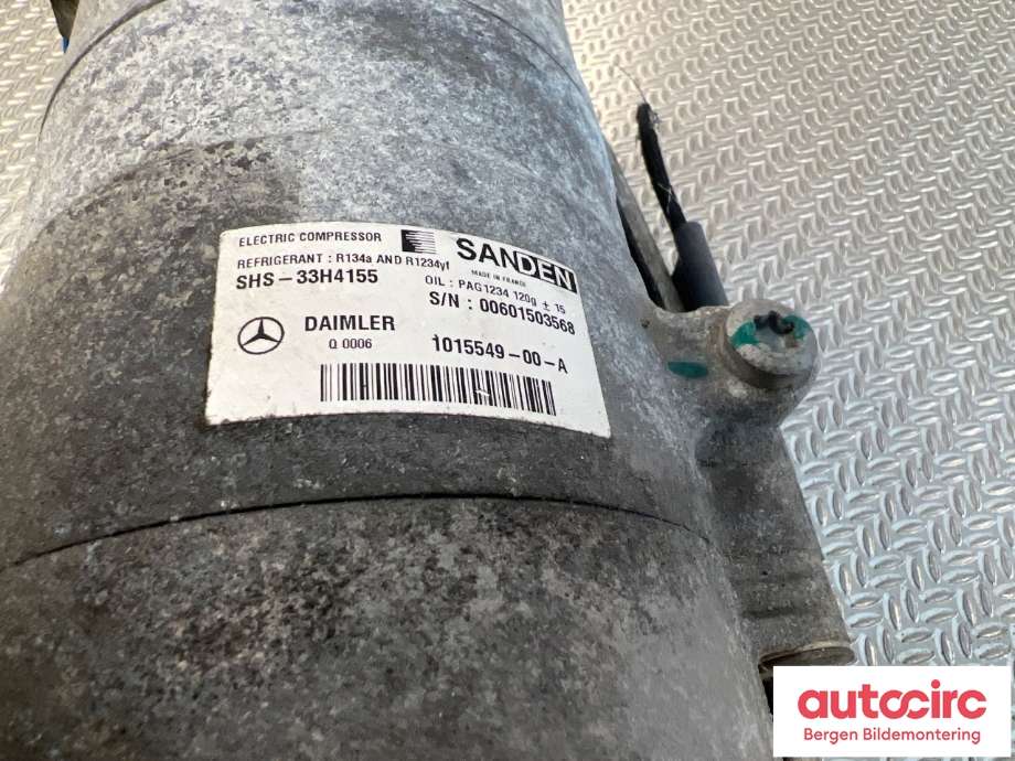 Aircondition kompressor til Mercedes B-Klasse 2011-2018 (W246) (W246) (MERCEDES|A 003 230 51 11|)