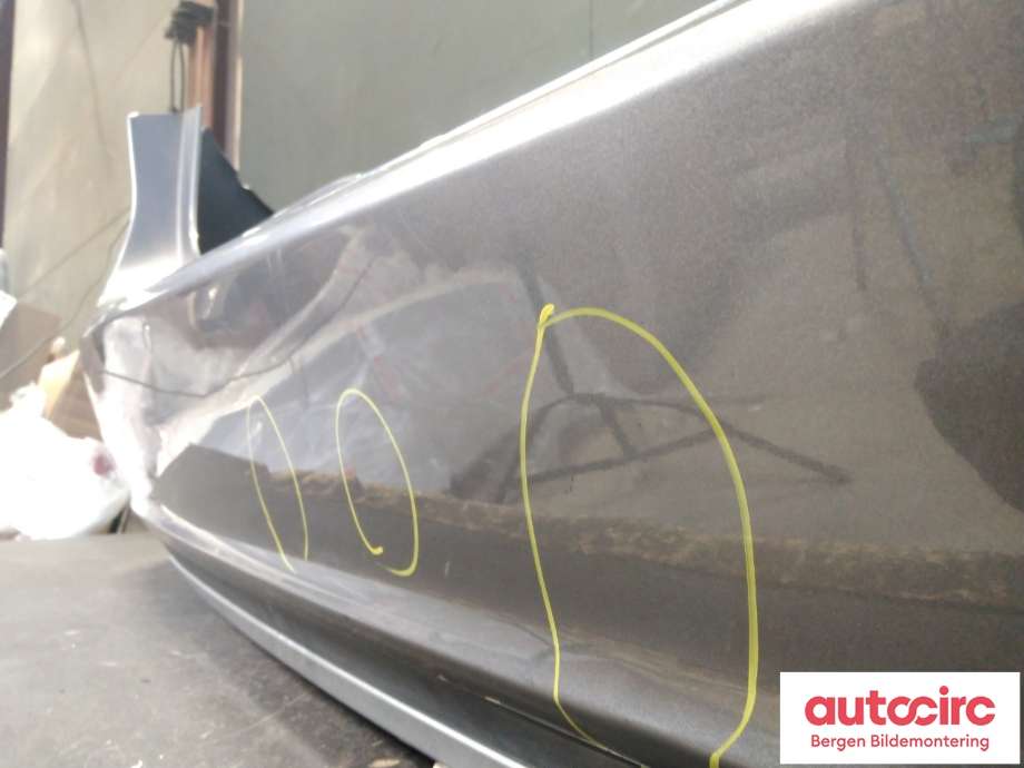 Støtfanger bak til Mercedes B-Klasse 2011-2018 (W246) (W246) (MERCEDES|A 242 885 12 25|)