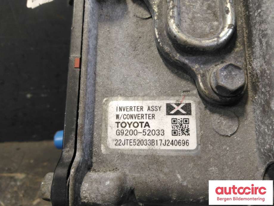 Inverter hybrid til Toyota Yaris 2014-2020 (Type III, Fase 2)  (TOYOTA|G920059086|G920059047|)