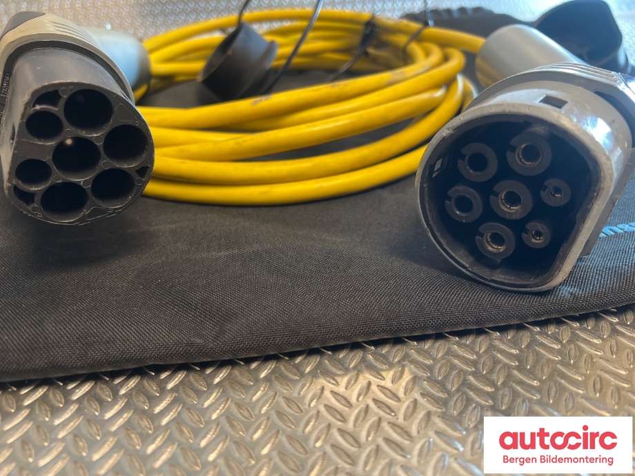 Batterilader kabel til VW e-Golf 2014-2017 (Fase 1)  (VOLKSWAGEN|000 054 412 R|)